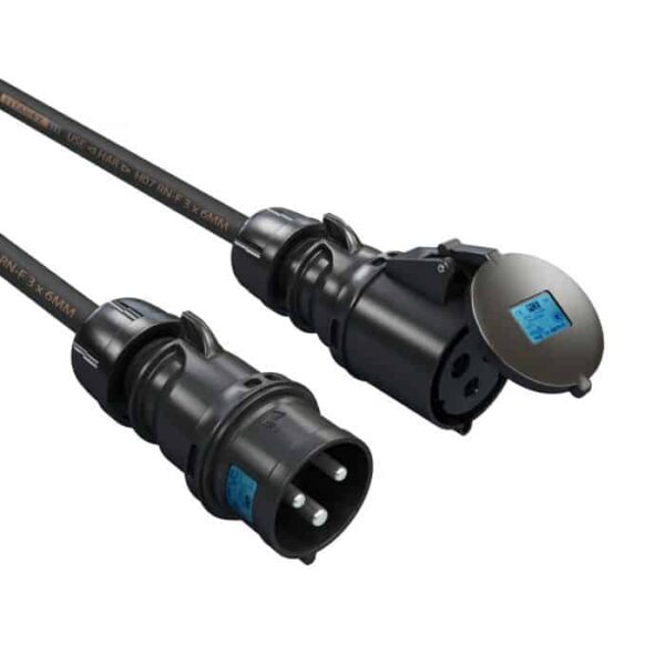 Product image of the 32a 240v Cable supplied by Bigabox Productions Power Distribution equipment hire