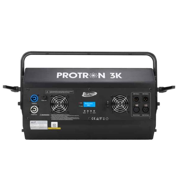 Bigabox Productions Lighting equipment hire: Elation Protron 3K LED Strobe. Techincal event solutions for stadiums, festivals, theatres and large conferences.